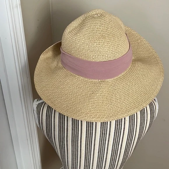 Nine West | Accessories | Nine West Beach Sun Hat With Bow  display picture 3